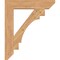 Ekena Millwork Merced Slat Smooth Bracket, Western Red Cedar, 5 1/2"W x 32"D x 38"H BKT06X32X38MRC06SWR - alternate 3